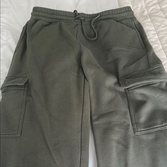 bp Green Cargo Pants Relaxed Fit - Picture 1 of 5